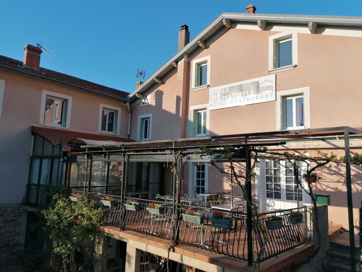 Hotel-Restaurant Le Matibyll Guilherand-Granges Esterno foto