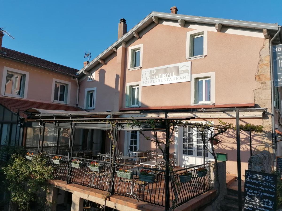 Hotel-Restaurant Le Matibyll Guilherand-Granges Esterno foto